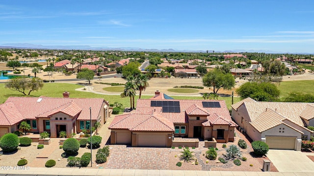19745 N Mountain Sage Ln, Surprise, AZ 85374 - aerial view of residential area featuring mountains