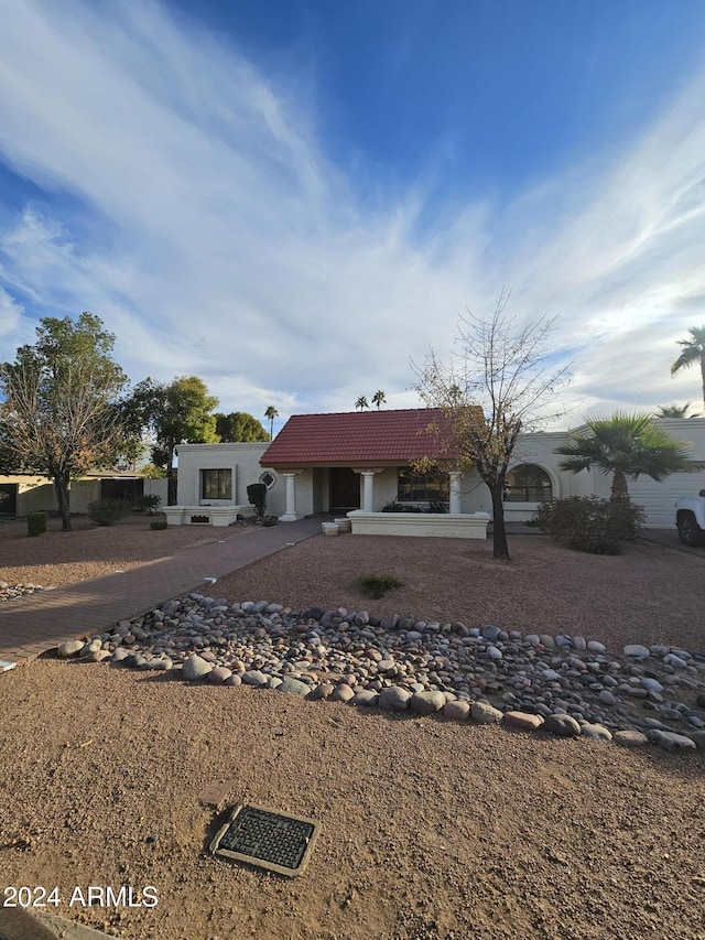 view of ranch-style house