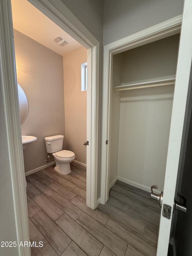 bathroom with toilet