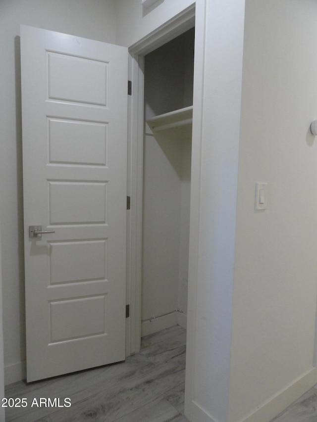 view of closet
