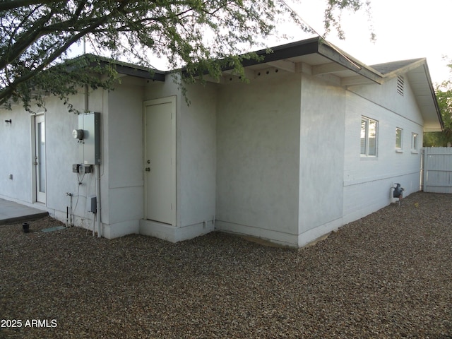 view of side of home