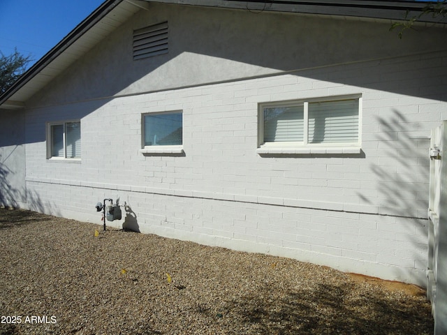 view of side of home