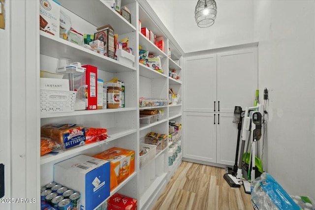 view of pantry