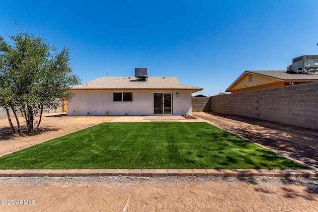 2443 E Randall Dr, Tempe, AZ 85288 - rear view of property featuring central air condition unit
