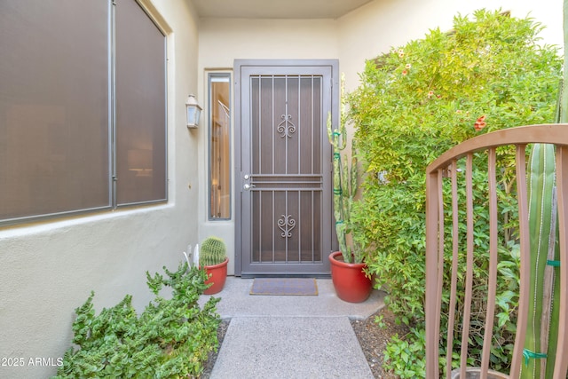 view of property entrance