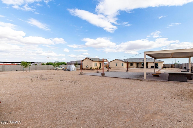 19436 W Windsor Ave, Buckeye, AZ 85396 - fenced backyard with a patio