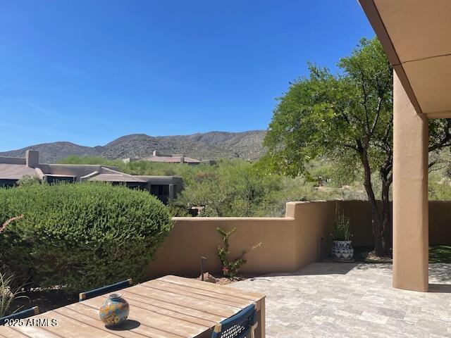 41576 N 107th Way, Scottsdale, AZ 85262 - view of patio with a mountain view