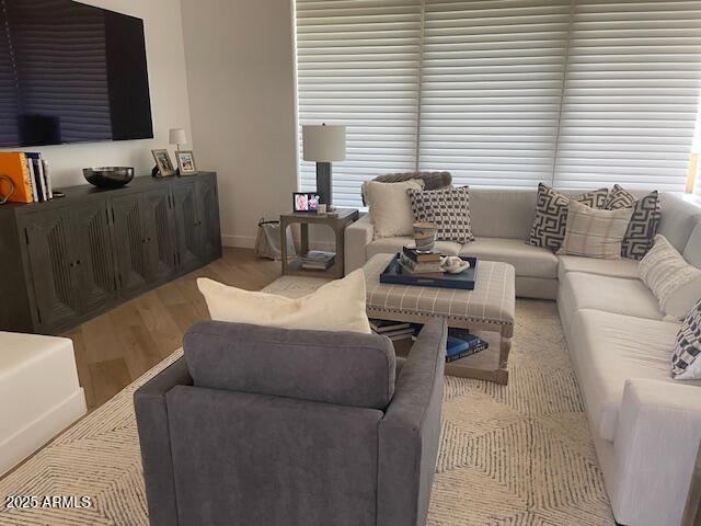 41576 N 107th Way, Scottsdale, AZ 85262 - living room with wood finished floors and baseboards