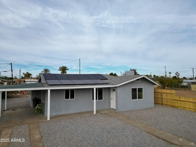 view of ranch-style house