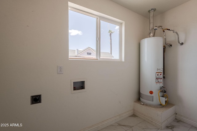 utilities with gas water heater