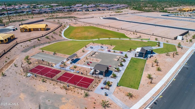 birds eye view of property featuring a residential view