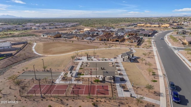 birds eye view of property featuring a residential view