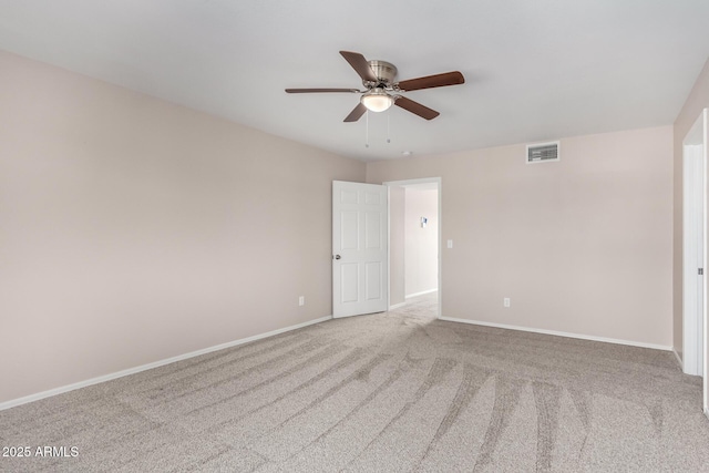 9803 N 40th Dr, Phoenix, AZ 85051 - unfurnished room with a ceiling fan, carpet flooring, and baseboards