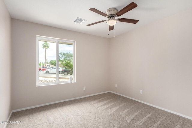 9803 N 40th Dr, Phoenix, AZ 85051 - carpeted empty room with baseboards and a ceiling fan