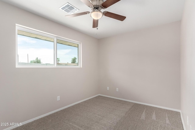 9803 N 40th Dr, Phoenix, AZ 85051 - carpeted empty room with a ceiling fan and baseboards