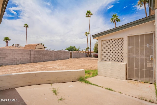 9803 N 40th Dr, Phoenix, AZ 85051 - fenced backyard featuring a patio area
