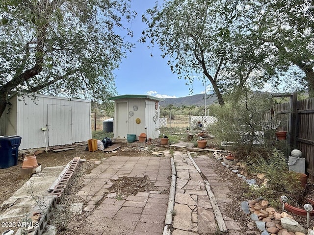 9495 E Marilyn Ln, Dewey, AZ 86327 - view of patio featuring a mountain view