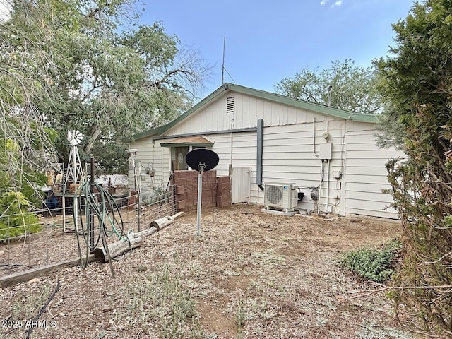 9495 E Marilyn Ln, Dewey, AZ 86327 - rear view of property featuring ac unit