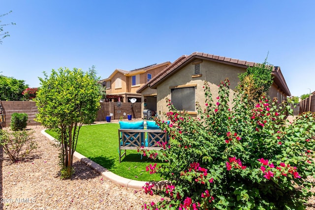 7015 W Melody Dr, Laveen, AZ 85339 - back of house featuring stucco siding