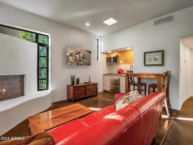 view of living room