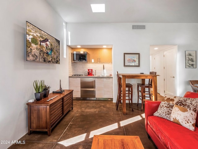 view of living room