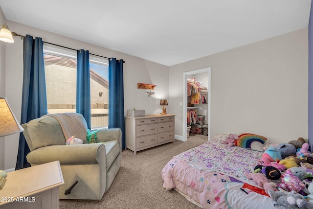 6708 W Utopia Rd, Glendale, AZ 85308 - bedroom with light colored carpet, a spacious closet, and a closet