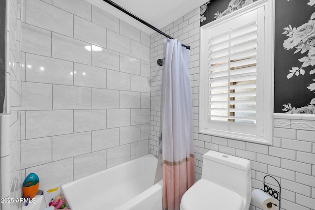 6708 W Utopia Rd, Glendale, AZ 85308 - full bath with shower / tub combo and tile walls
