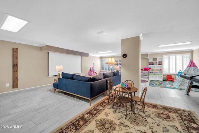 6708 W Utopia Rd, Glendale, AZ 85308 - living room with crown molding