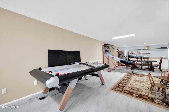 6708 W Utopia Rd, Glendale, AZ 85308 - rec room featuring ornamental molding