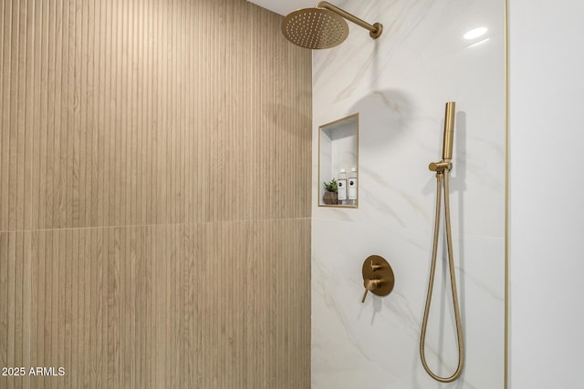 215 W Ruth Ave, Phoenix, AZ 85021 - bathroom view of a marble finish shower