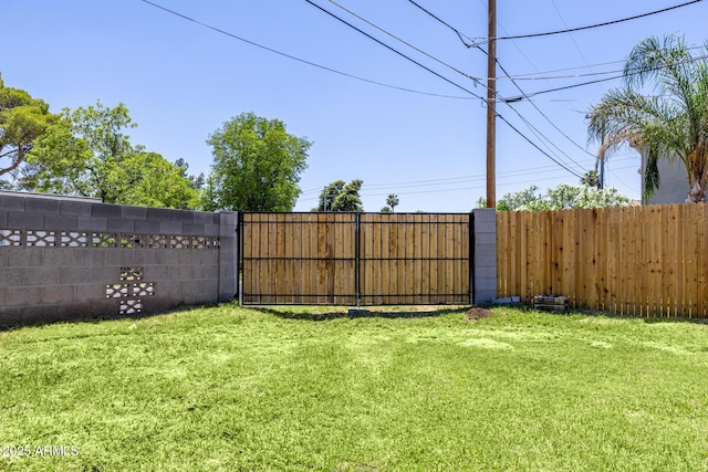 215 W Ruth Ave, Phoenix, AZ 85021 - view of yard featuring a gate