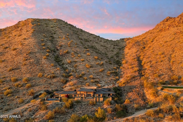 view of mountain feature