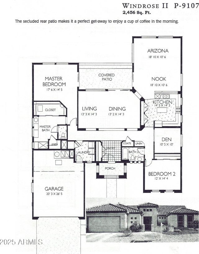 16158 W Copper Point Ln, Surprise, AZ 85374 - home floor plan