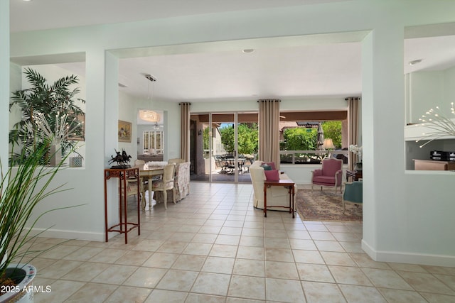 16158 W Copper Point Ln, Surprise, AZ 85374 - dining area with light tile patterned floors and baseboards
