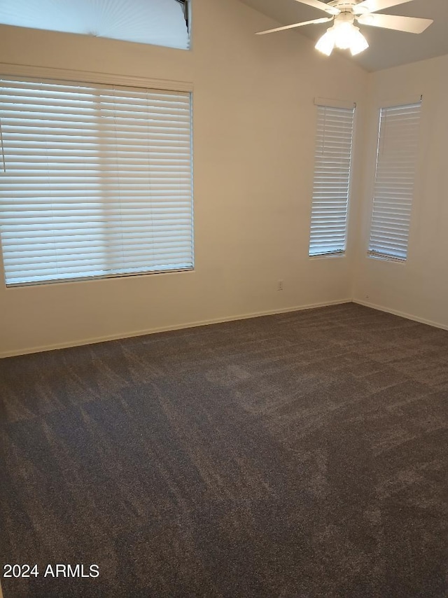 1970 W Park Pl, Chandler, AZ 85224 - unfurnished room with ceiling fan and dark carpet