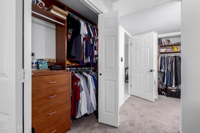 view of closet