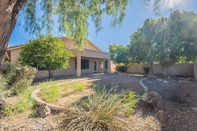 view of back of house