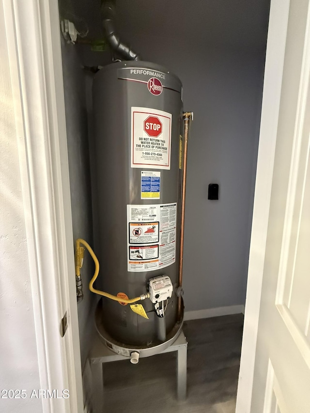 utilities with water heater