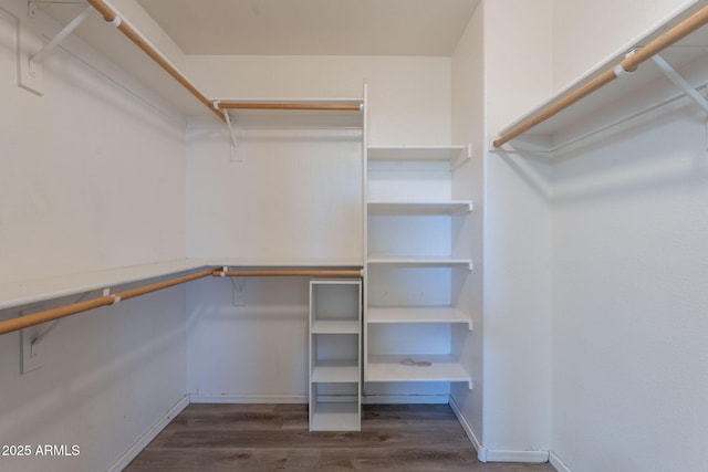 931 S Racine Ln, Gilbert, AZ 85296 - walk in closet featuring dark wood-style floors