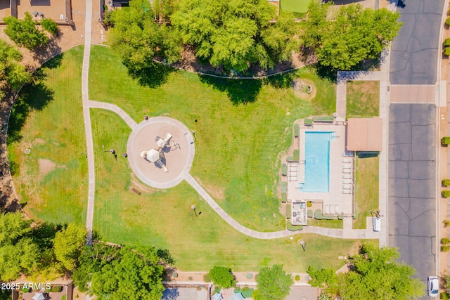 931 S Racine Ln, Gilbert, AZ 85296 - drone / aerial view of a pool