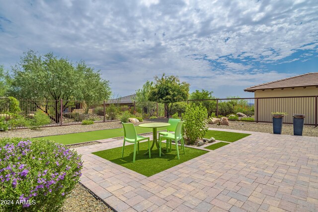 view of patio