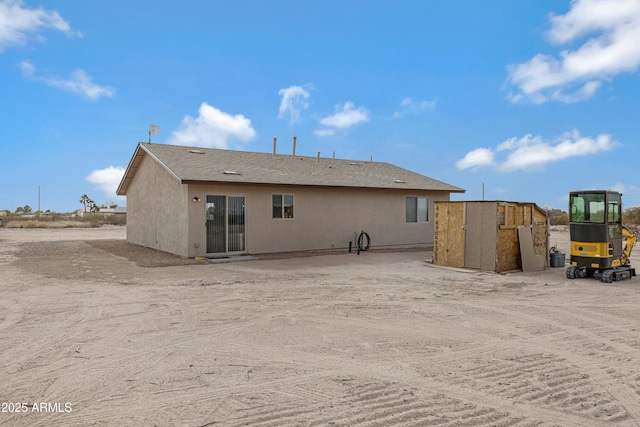 view of back of property