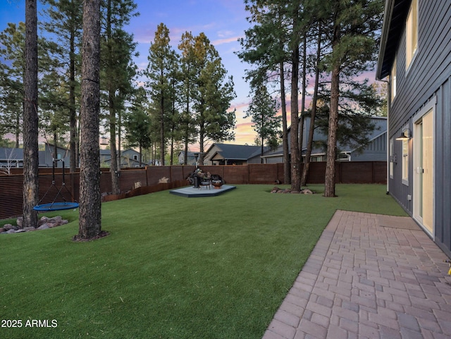 2395 S Polaris Way, Flagstaff, AZ 86001 - view of yard featuring a patio area