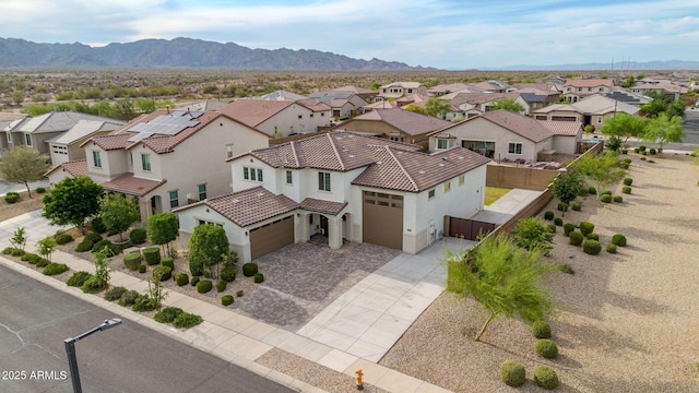 19026 W Becker Ln, Surprise, AZ 85388 - aerial perspective of suburban area with a mountainous background