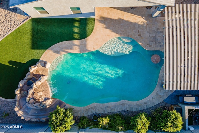 9454 E Alfalfa Dr, Florence, AZ 85132 - bird's eye view of a pool area