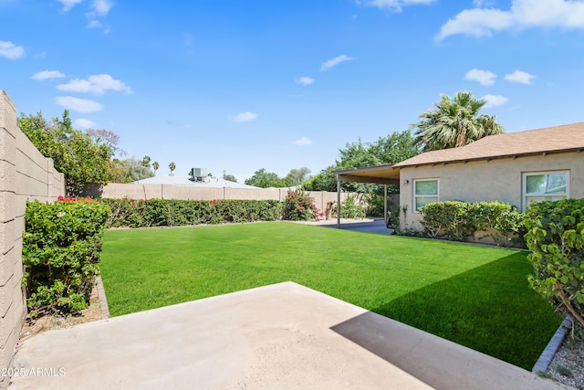 6819 N 10th Pl, Phoenix, AZ 85014 - view of yard with a patio