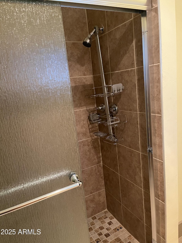 full bath with a stall shower