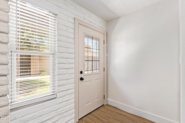 2015 E Southern Ave Unit 16, Tempe, AZ 85282 - entryway with wood finished floors and baseboards