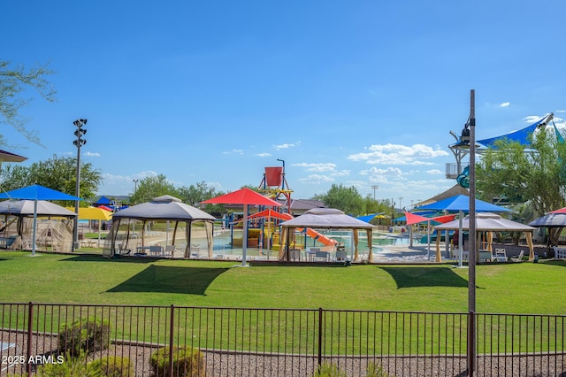 41715 N Raleigh Ct, Anthem, AZ 85086 - view of jungle gym featuring a gazebo