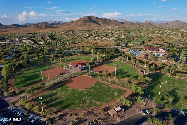 41715 N Raleigh Ct, Anthem, AZ 85086 - aerial overview of property's location with mountains